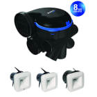 Aldes - Kit Pieuvriste VMC simple flux EasyHOME HYGRO PREMIUM Moyenne Pression MP BDH