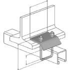 Aldes - Etrier fils pour rail 41/21 et 41/41 - Fixation des rails sur IPN