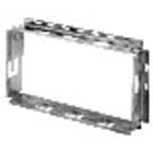 Aldes - Contre-cadre de montage F4 en acier galvanisé pour grille murale 600x150 mm
