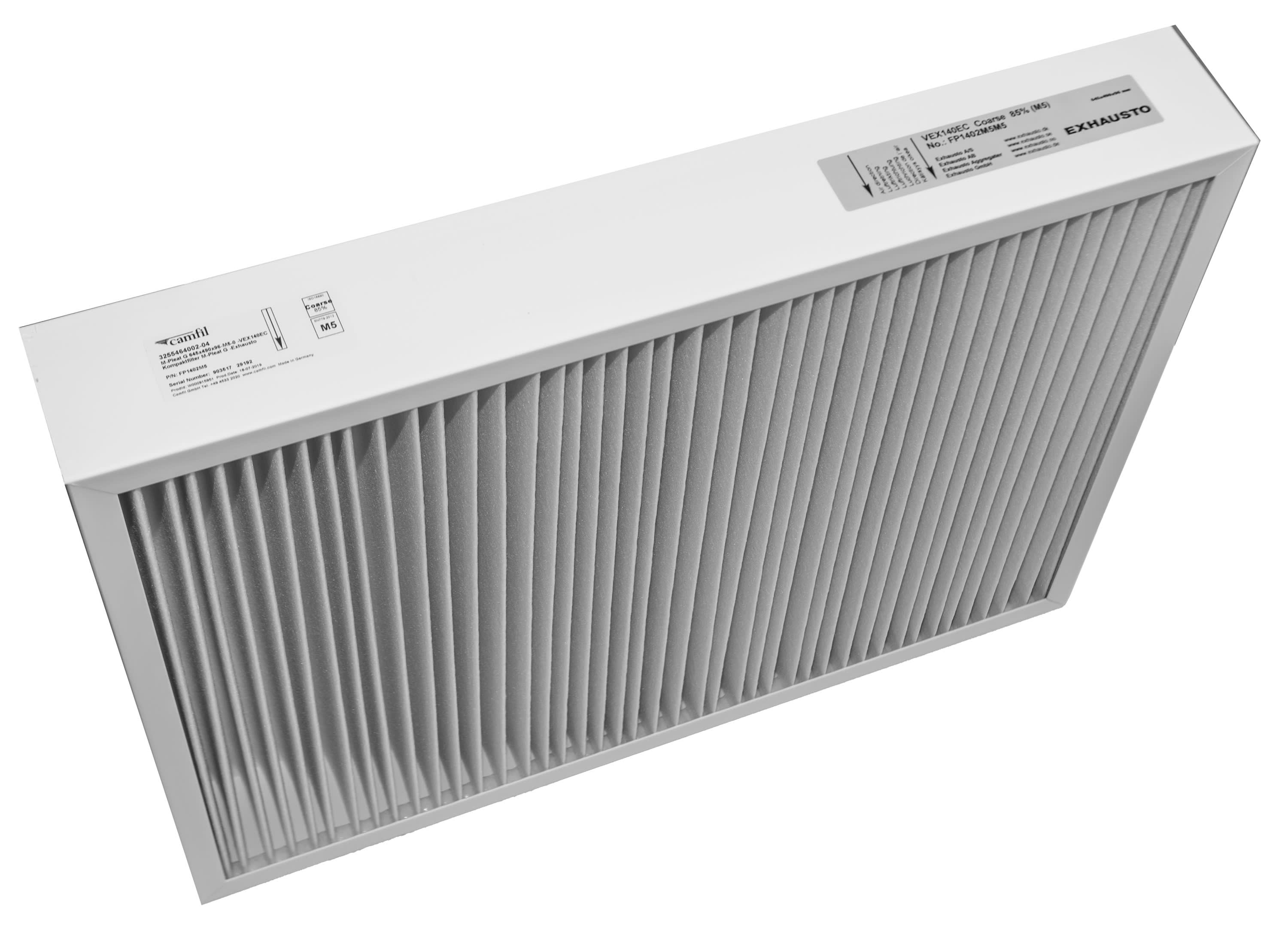 Aldes - Pré-filtre ePM10 60% M5 au soufflage - DEX3060 et DEX3090