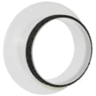 Aldes - Fût D100mm pour les bouches type BAP'SI ou Bahia Curve - blanc