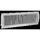 Aldes - Grille sur conduit simple déflexion de soufflage en acier GD 102 - 525x225 mm