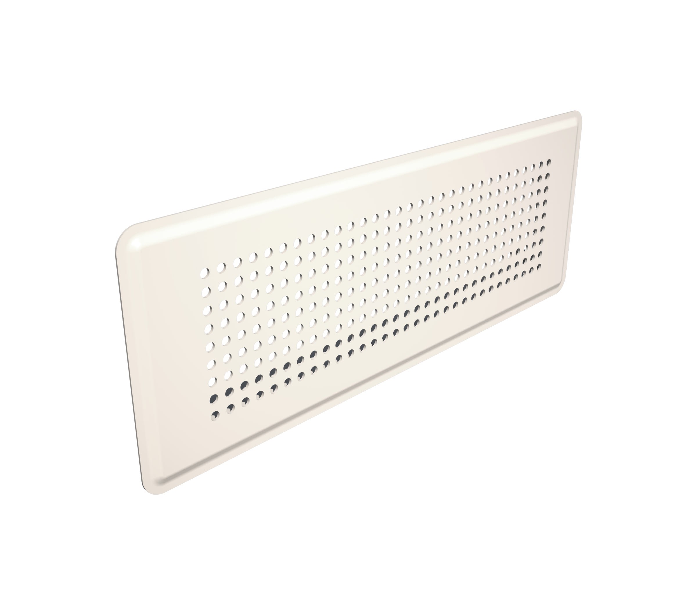 Aldes - Grille rectangulaire OPTIFLEX PRO 350 x 130 blanc