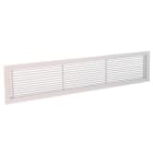 Aldes - Grille murale de soufflage ou reprise GRIDLINED WALL F3 600X150 en RAL 9010