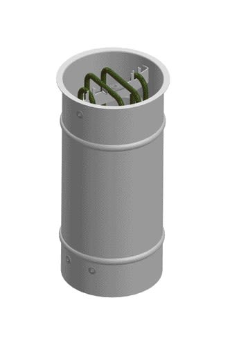 Aldes - Préchauffe interne InspirAIR® Top 300 et 450