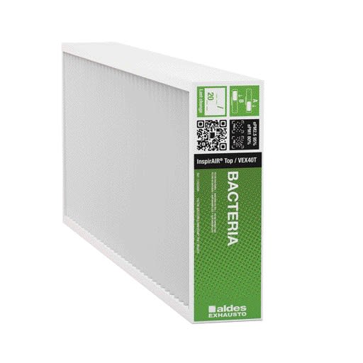 Aldes - Filtre bactérie ePM1 InspirAIR® Top