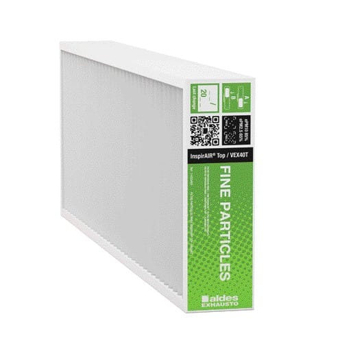 Aldes - Filtre particule fine ePM2.5 InspirAIR® Top