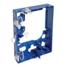 Aldes - Boîtier plastique principal bleu et commande manuelle pour clapets Isone