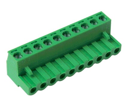 Aldes - Bornier débrochable 10 plots (ventouse+moteur+FCU1+DCU1) pour clapets Isone