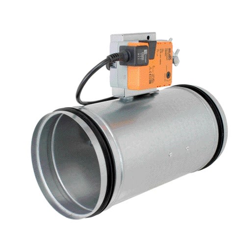 Aldes - MR MAX métallique Motorisable D100 bi-débit réglable entre 70-220 m3/h