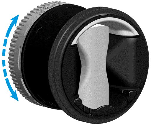 Aldes - Régulateur de débit réglable MR MODULO D250, 260-425 m3/h pour système VMT