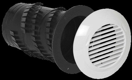 Aldes - Bouche BIP + manchette vahiné Ø 80 mm