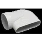 Aldes - Coude Minigaine blanc mixte horizontal équivalent D125 (60x200)