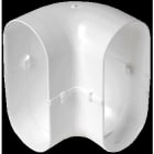 Aldes - Coude Minigaine blanc 90° vertical équivalent D80 (40x100)