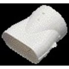 Aldes - Raccord Minigaine blanc mixte droit équivalent D80 (40x100)