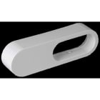 Aldes - Reduction Minigaine blanc équivalent D80 (40x100) /équivalent D125(60x200)