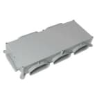 Aldes - Caisson PE plastique Optiflex 5 piquages pour conduit ovale