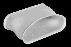 Aldes - Connecteur Optiflex de rotation pour gaine ovale