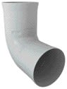 Aldes - Coude Optiflex® à 90° pour conduit diamètre 75 mm