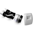 Aldes - Kit Optiflex® Curve PUSH cuisine diamètre 125