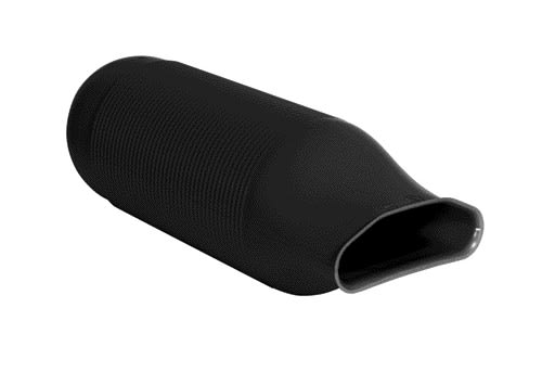 Aldes - Manchette Optiflex D125 droite avec 1 piquage pour conduit ovale