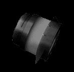 Aldes - Raccord Optiflex Easyclip Manchette souple D125