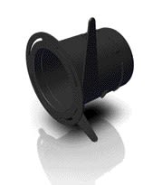 Aldes - Manchette trident Optiflex® - diamètre 80 mm