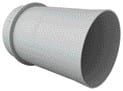 Aldes - Raccord caisson Optiflex pour conduit D90