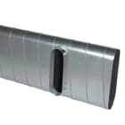 Aldes - Piquage droit oblong sur plat galvanisé PDOP - L 350mm x H 100mm