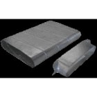 Aldes - Piquage droit oblong galvanisé PDO à 90° - L 325mm x H 130 - Diamètre 215mm