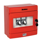 Aldes - Interrupteur pompier ParkONE 3 positions pour 2 ventilateurs.