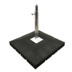 Aldes - Pied support terrasse téléscopique caoutchouc 300X300mm