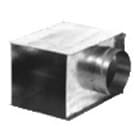 Aldes - Plénum RE F0 avec piquage sur le côté D160 pour diffuseur SF/AF704 225x225 mm
