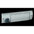 Aldes - Plinthe ramasse-miettes de couleur argent démarrage en appuyant avec le pied