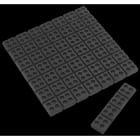 Aldes - Lot de 4 plots élastomères en néoprène noir 45x45 mm épaisseur 20 mm