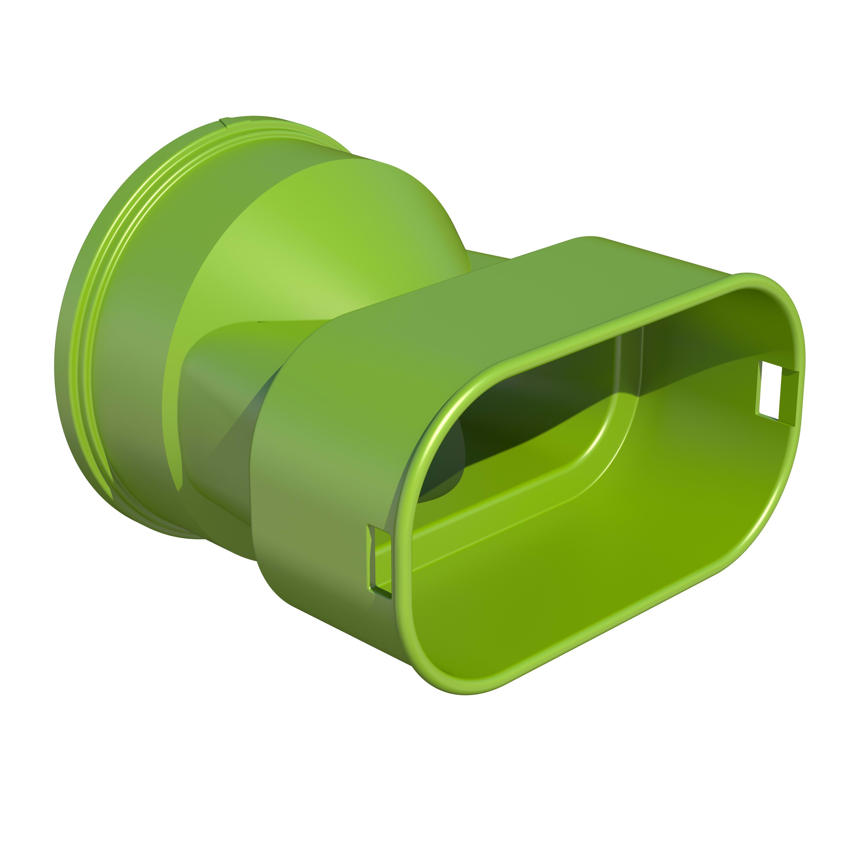 Aldes - Raccord caisson OPTIFLEX PRO pour conduit oblong 100X50