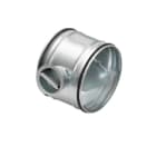 Aldes - Registre galvanisé perforé - Diamètre 250