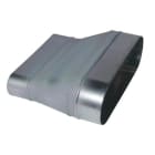 Aldes - Réduction oblongue tangentielle sur plat ROTP - L 850 x H 265mm / l 490 x h130mm
