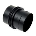 Aldes - Raccord caisson à joint EasyCLIP pour conduit circulaire D80 de type Algaine