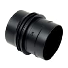 Aldes - Raccord caisson à joint EasyCLIP pour conduit circulaire  D80 de type Algaine