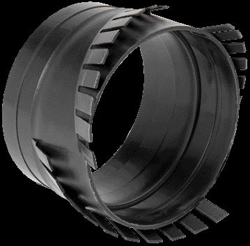 Aldes - Rallonge vahinée diamètre 80 hauteur 33 mm