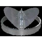 Aldes - Registre circulaire BR D160 en acier pour diffuseur circulaire ou rectangulaire