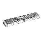 Aldes - Registre H à glissière droite en acier galvanisé pour grille de conduit 325x75