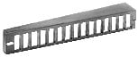 Aldes - Registre N à glissière inclinée en acier galva pour grille de conduit 825x125