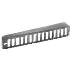 Aldes - Registre N à glissière inclinée en acier galva pour grille de conduit 425x125
