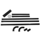 Aldes - Kit de conduits et accessoires diamètre 44mm pour refoulement externe en façade