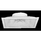 Aldes - Diffuseur soufflage réglable carré à tôle perforée ouvrante SC310R D200 400x400