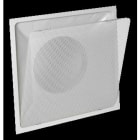 Aldes - Grille de reprise dalle de plafond 600x600 blanche tôle perforée SC370 et filtre