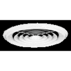Aldes - Anneau de montage pour diffuseur circulaire SC 831 D250