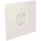 Aldes - Diffuseur fixe pour dalles de plafond 600x600 acier blanc SC 832 TP D200